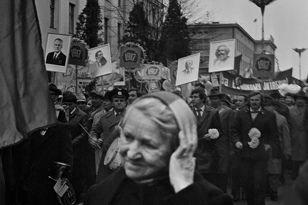 Демонстрация в Бресте. 7 ноября 1984 года