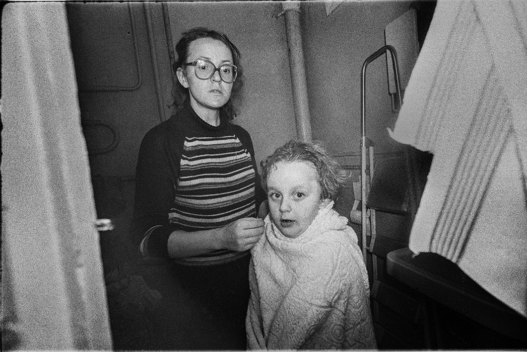 В ванной. Минск. 1985г.