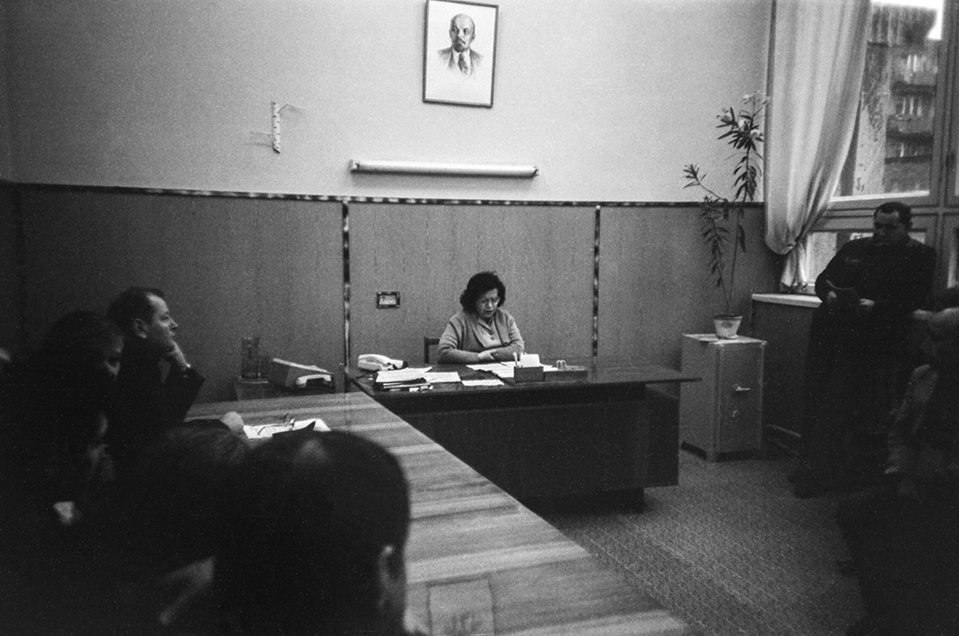 Политинформация. Минск, 1984 год