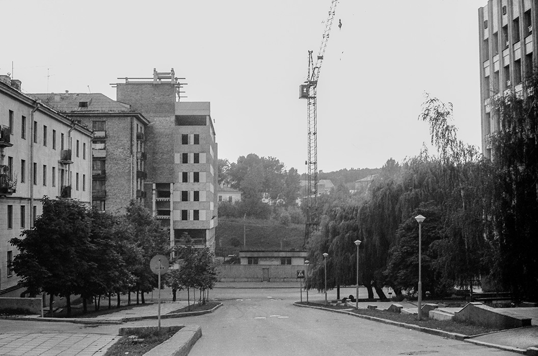 Пересечение улиц Берсона и Мясникова, Минск, начало 80-х