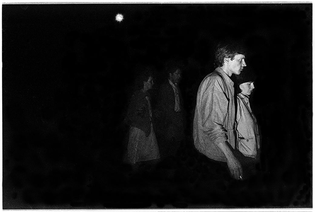 Минск ночной, пр-кт Машерова, 1987 год