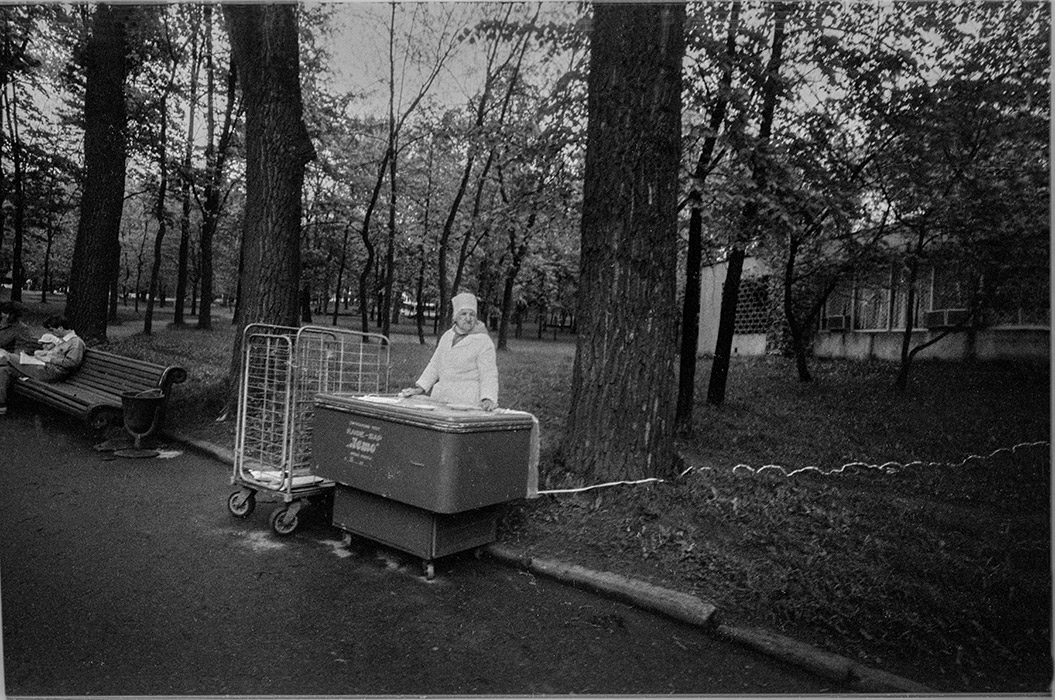 Продавец мороженого. Минск, 1986 год