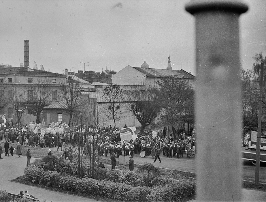 Демонстрация в Бресте. Середина 80-х