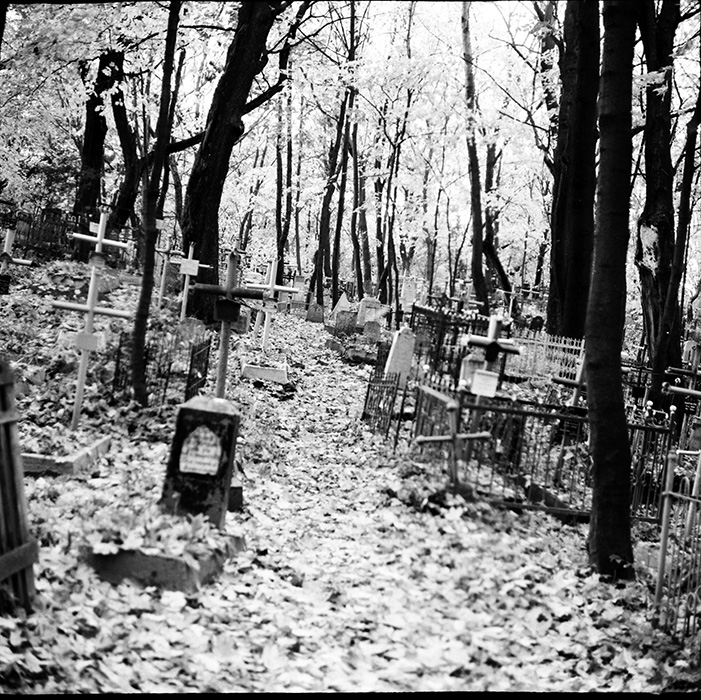 Кальварийское кладбище. Минск, конец 80-х