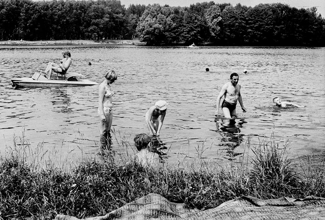 Комсомольское озеро. Минск. 1980 год