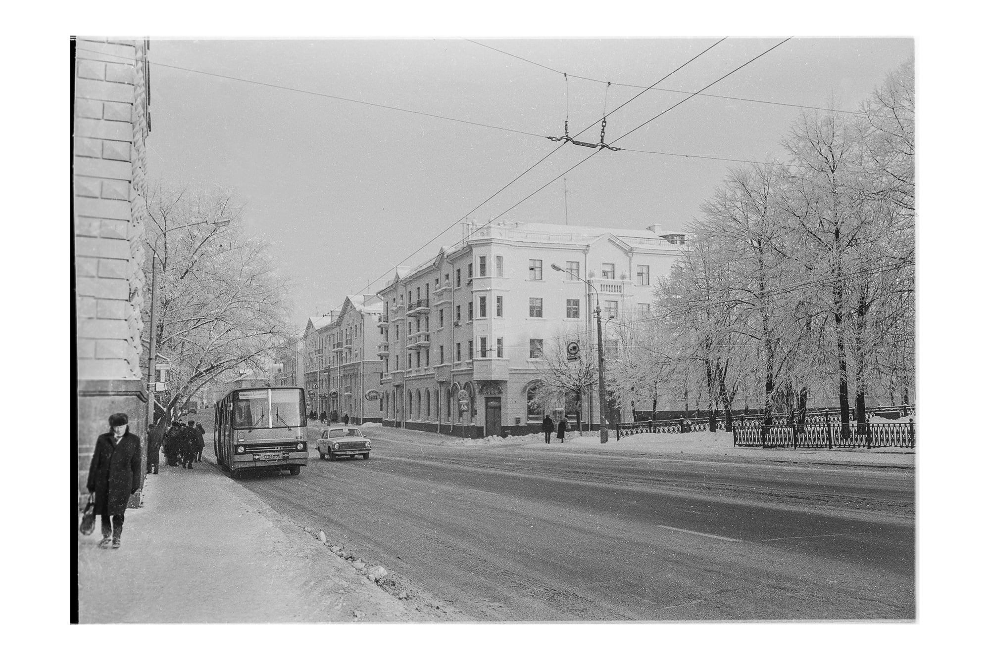 Белорусские улицы в Минске фото 1989